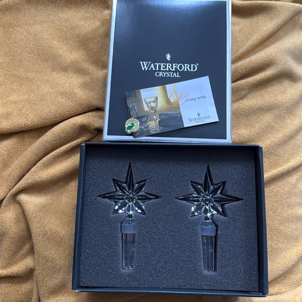 Waterford Crystal Congratulation Stoppers (Pair)